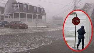 Powerful nor' easter claims at least five lives 'life death' situation, weather officials say