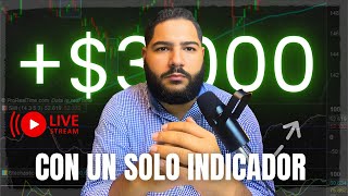 3000 haciendo trading con 1 solo indicador