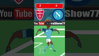 Monza vs Napoli Osimhen 2-0