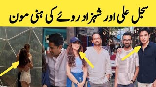 sajal Ali and Shahzad Roy at the their honeymoon after secretly married