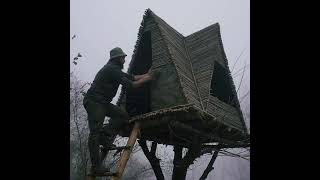 My Tree House #bushcraft #camping #howtobuild #diy