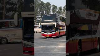 Bus baru nya harapan jaya double decker advante D2