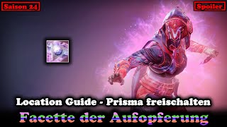 Facette der Aufopferung Guide Prisma Fokus freischalten - Saison 24 (Destiny 2) [Final Shape]