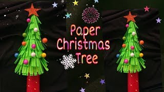 Paper Christmas Tree Making|DIY Christmastree|Christmas Decorations|ArtHolic KM