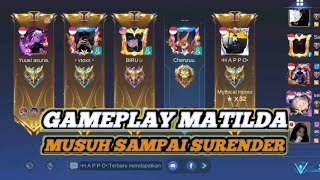 gameplay Matilda musuh sampai suren