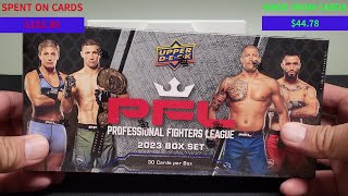 PFL Professional Fighters League 2023 UPPER DECK Box Set