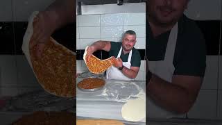 Lahmacun Flatbread with Minced Meat