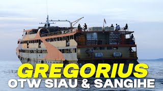 Proses Keberangkatan Kapal Penumpang KM Gregorius menuju Siau dan Sangihe 15 Sept 2024