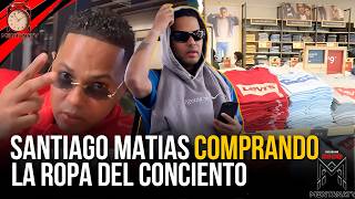 SANTIAGO MATIAS IRL COMPRANDO LA ROPA DEL PRUDENTIAL CENTER 🔥