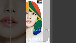 Requested video !!! I India 🇮🇳 VS South Africa 🇿🇦CHOOSE ONE : EDIT ON LISA 🥰 #viral #shorts #lisa