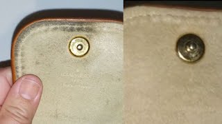 Louis Vuitton Before & After Cleaning of Alecantra - cancun pochette