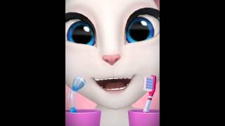 [My Talking Angela] I will bite your fingers off... Xxx 😝