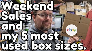 These are the best size boxes for my reselling business. I use these 5 every week!