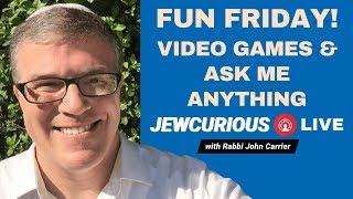 Ask A Rabbi Anything: The Jewcurious Show - Fun Friday! (Mario Kart 8 Deluxe)