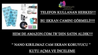 EN UCUZ EKRAN KIRILMAZ CAM / KUTU AÇMA VE İNCELEME / TELEFON KULLANANLAR İZLEYİN!!