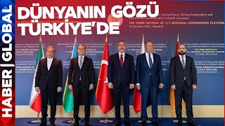 Azerbaycan, Rusya, İran, Ermenistanlı Bakanlar İstanbul'da! Dünyanın Gözü Türkiye'de