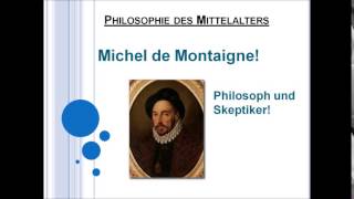 Michel de Montaigne - Philosoph und Skeptiker