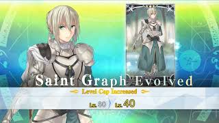 [FGO] Bedivere ascension 1-70Lv + Silver Butler (русские субтитры)