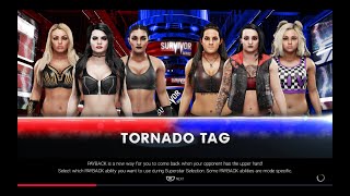 WWE 2K19 Tornado Tag Match Absolution(CPU) vs. The Riott Squad(CPU)