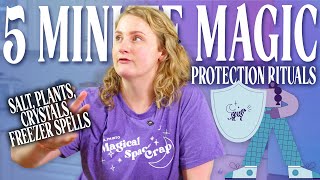 How I easily protect my energy with quick, simple spells! | Five Minute Magic with Molly Donlan