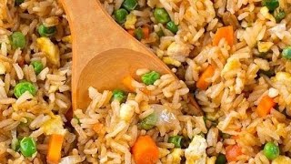 Como Preparar ARROZ FRITO Chino de la manera más fácil  #comidachina