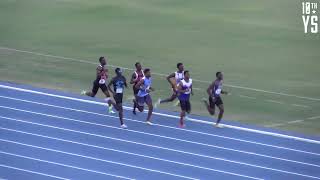 Bahamas U20 800M Boys Finals Carifta Trials and National High School Championships