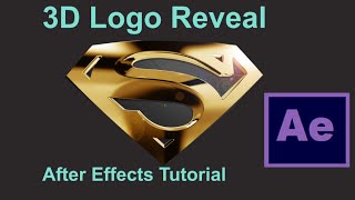 3D Logo Reveal in After Effects : 2D to 3D Logo