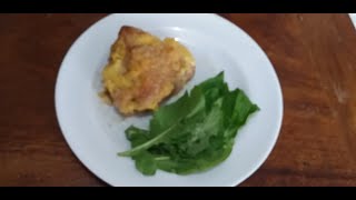 RECEITA DE FRANGO ASSADO COM CREME DE MILHO VERDE