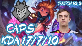 G2 Caps ZOE vs LULU MID - EUW CHALLENGER - PATCH 10.9