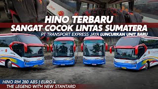 HINO Siap Libas Jalur Sumatera ! HINO RM 280 ABS Armada PT. Transport Express Jaya di Luncurkan.