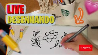 DESENHANDO AO VIVO | DOODLES 💗