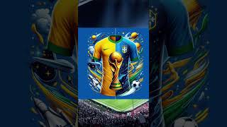 Creating New Jerseys With AI: Brazil (Part 1) #football #brazil