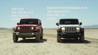 Magnuson Supercharged Jeep JL Wrangler VS. Stock N/A Jeep JL Wrangler