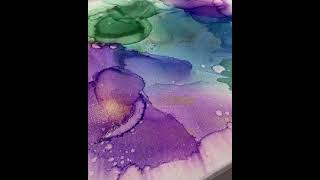 Kasey’s Art Process: Wednesday Night Alcohol Ink