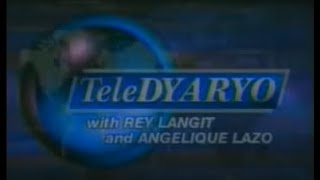 TeleDyaryo CBB (2007) + TeleDyaryo old logo (2002/2003-late 2000's)