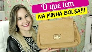 O QUE TEM NA MINHA BOLSA?