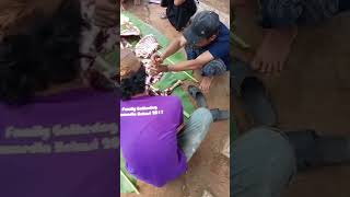 Preteli dafing Kambing 2. persiapan untuk membuat sate