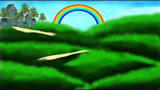 How to draw a Scenery in Microsoft Paint-3D