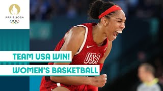 TEAM USA TAKE GOLD IN A THRILLER 🇺🇸 | Women's Basketball Gold Medal Game | #Paris2024