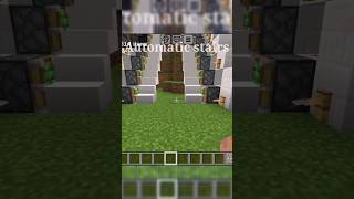 automatic stairs #minecraft #shorts