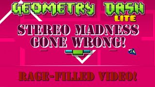 Stereo Madness GONE WRONG! Geometry Dash (Mobile)