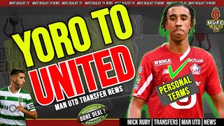 Man United will Beat Real Madrid for Lenny Yoro! Goncarlo Inacio Next? Man Utd News