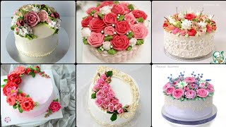 Most beautiful and flower printed decorated yummy cake for birthday cake/Party cake 2021