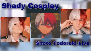 Todoroki Livestream (BNHA Cosplay)