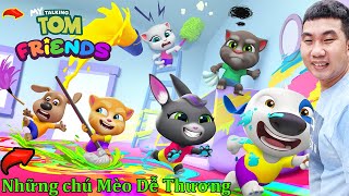 Quân Híp Nuôi 2 Chú Mèo Dễ Thương Và Tinh Nghịc Làm Thú Cưng Trong My Talking Tom Friends