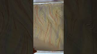 Try this easy and amazing wave marbling technique , tuition with James in Portsmouth at Hotwalls