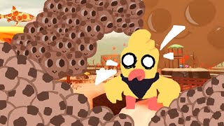 duck adam vs the lil chips (tower heroes funny animation