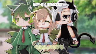 New trio unlocked!#gacha #friends #notorginal