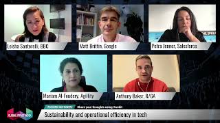 Panel Discussion: Sustainability and Operational Efficiency in Tech | Webit Global Impact Week 2021