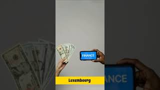 Luxembourg World Richest Country #shorts #youtubeshorts #luxembourg #facts #richestcountry #europe